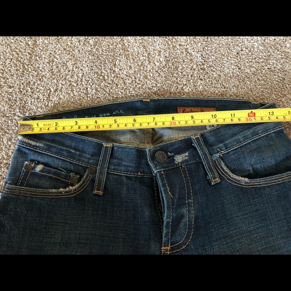 Raw State Denim Jeans Size 24, RARE DISCONTINUED! - Picture 7 of 8